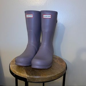 Purple Hunter rain boots